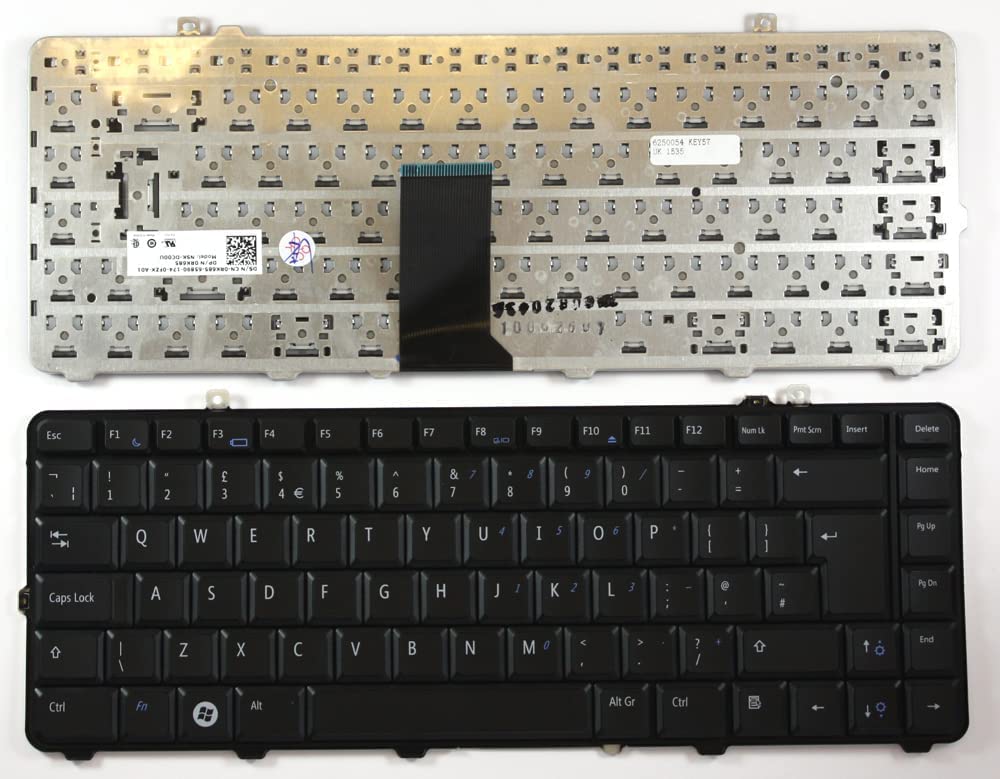 WISTAR Laptop Keyboard Compatible Dell Studio 1535 1536 1537 1555 1557 1558 Series 0G372K